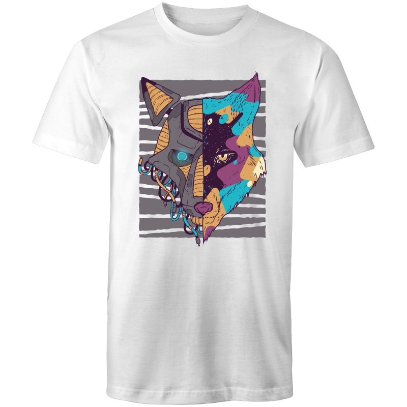 Men's Robot Wolf T-shirt