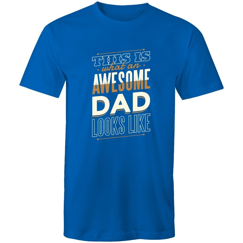 Men's This Is What An Awesome Dad Looks Like T-shirt