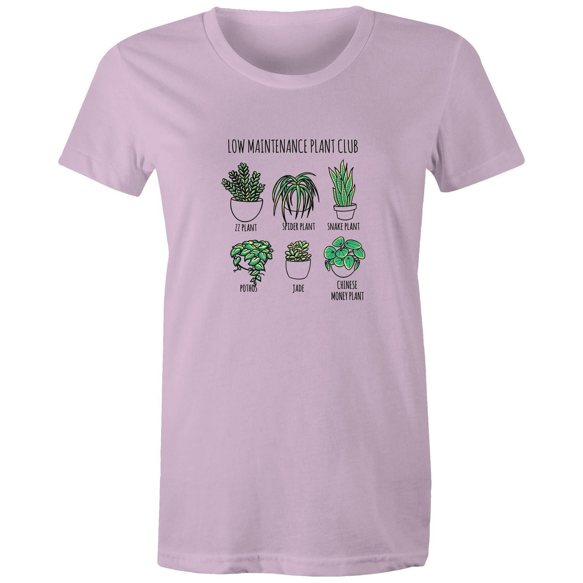 Women's Low Maintenance Plants T-shirt