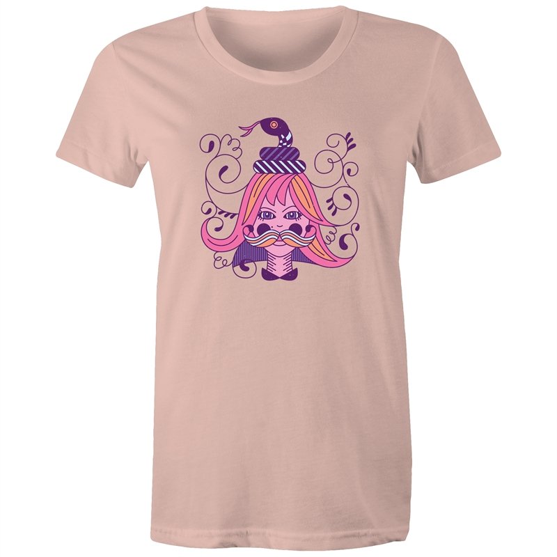Women's Ornament Girl T-shirt