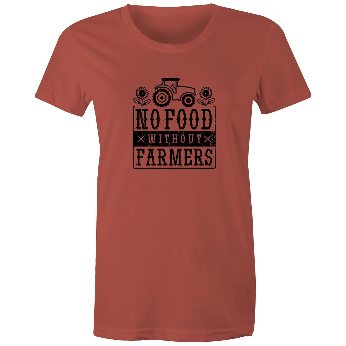 Women's No Food Without Farmers T-shirt