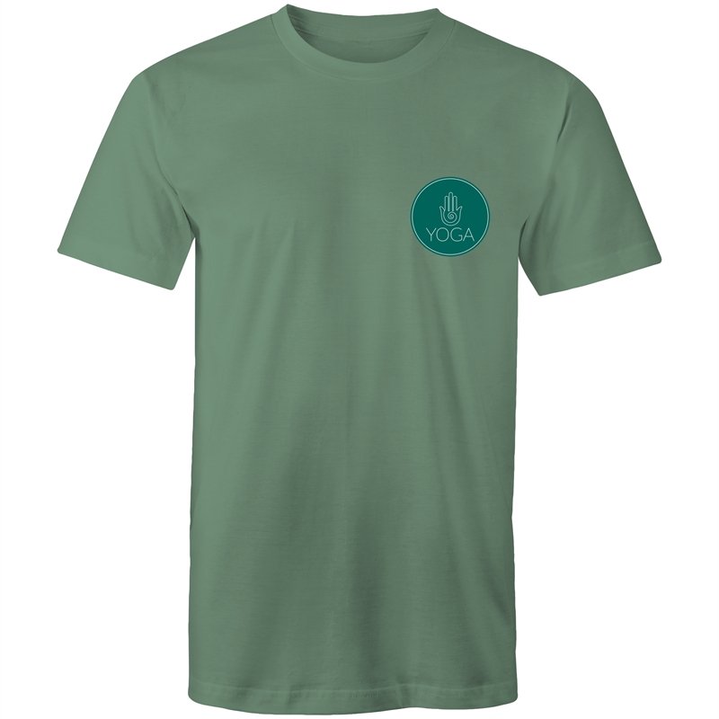 Men's Yoga Logo Pocket Print T-shirt