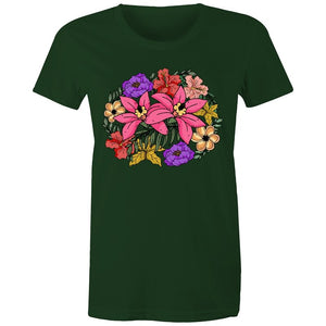 Women's Floral Flower T-shirt