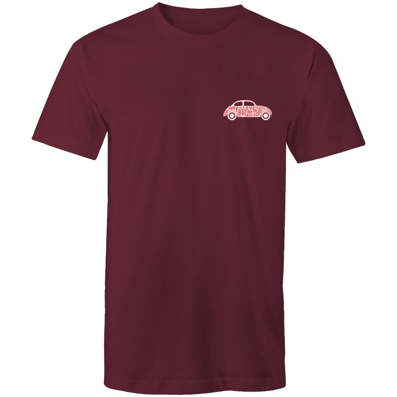 Men's Hippie Car Pocket Logo Tee