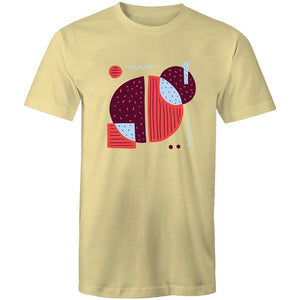 Men's Abstract Coffee Bean T-shirt