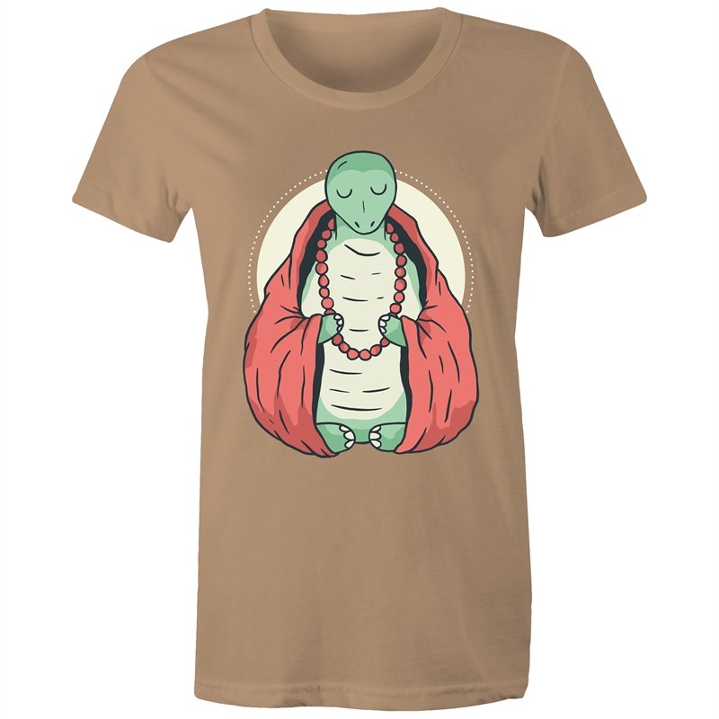 Women's Meditating Turtle T-shirt