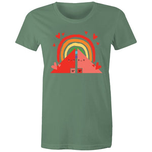 Women's Soul Mate Rainbow T-shirt