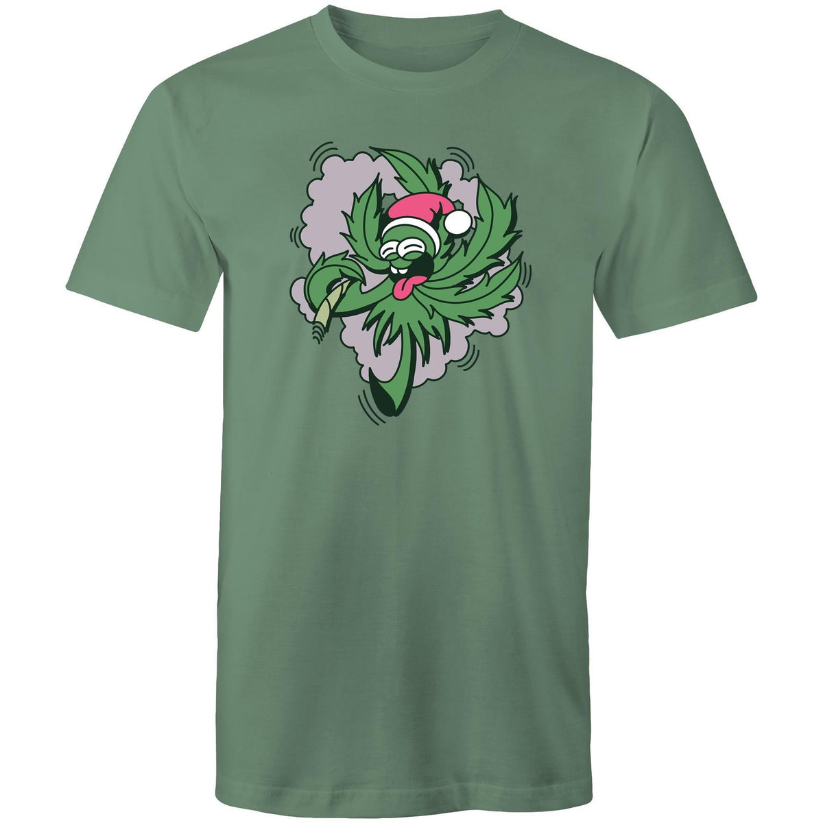 Men's Santa Weed T-shirt