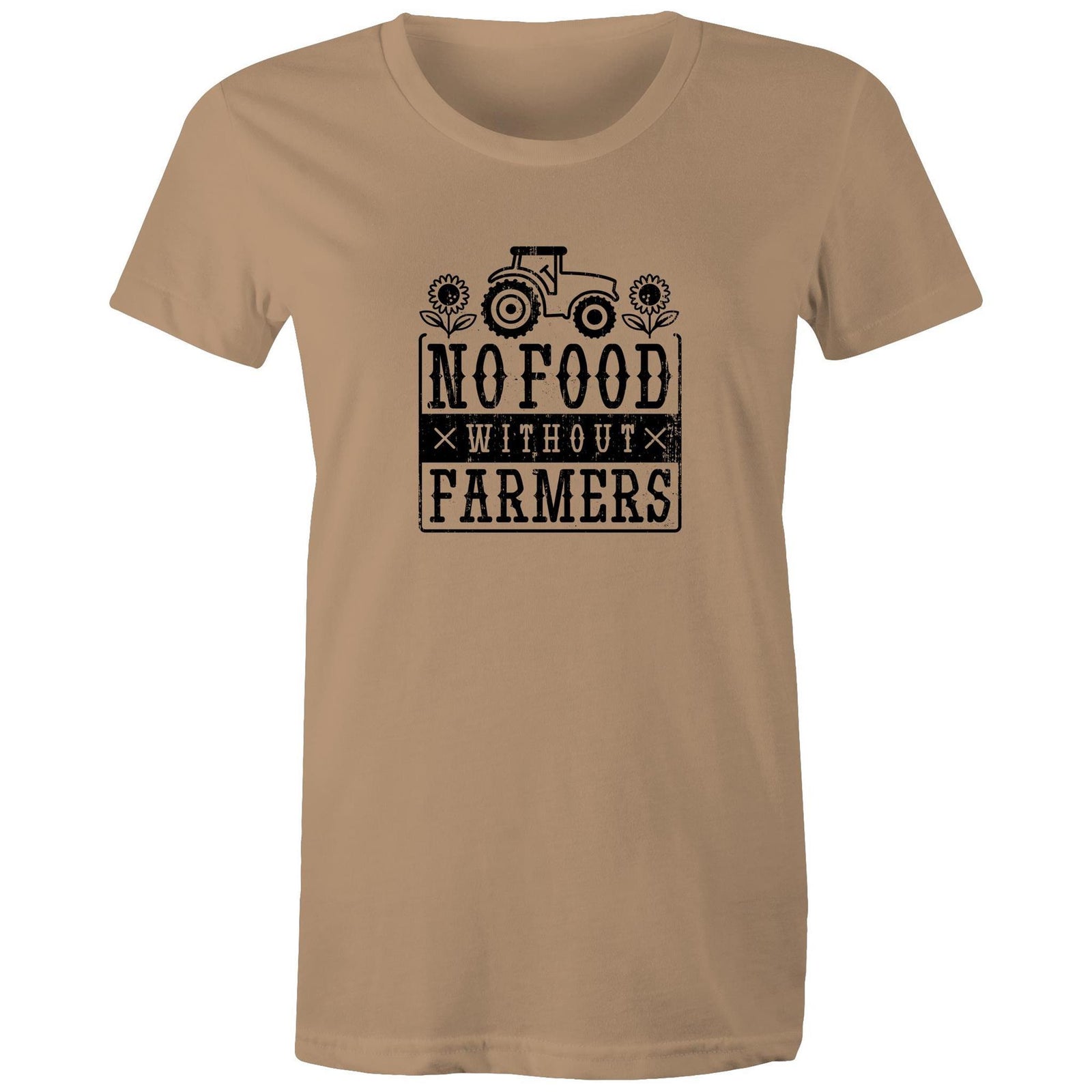 Women's No Food Without Farmers T-shirt