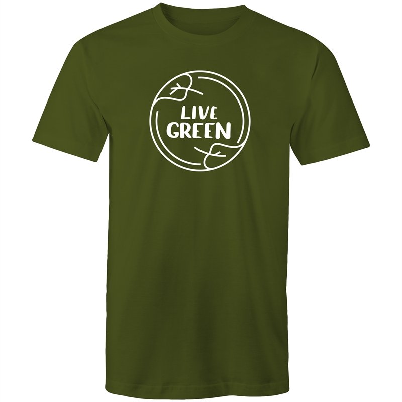 Men's Live Green Logo T-shirt