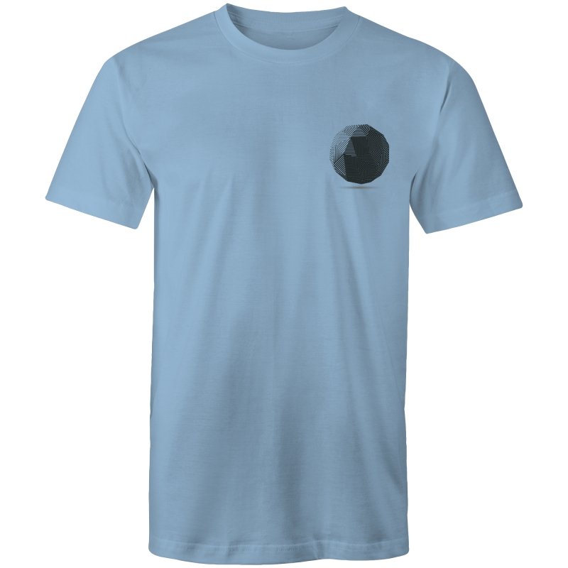 Men's Lineal Globe Pocket T-shirt
