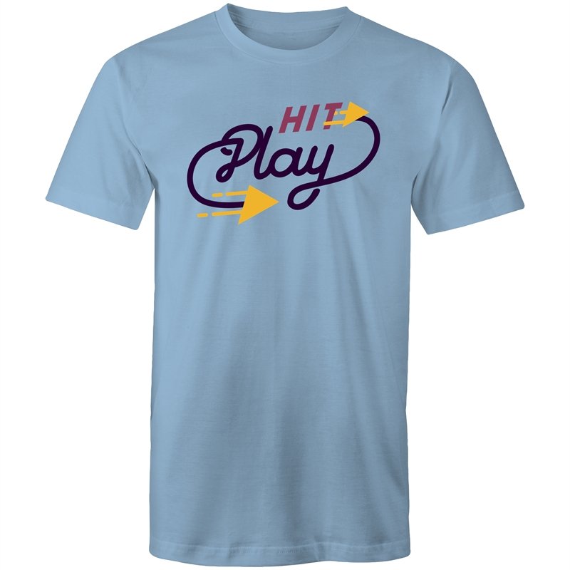 Men's Hit Play Music T-shirt