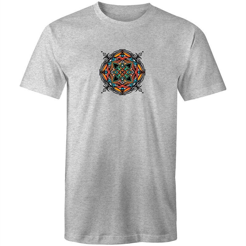 Men's Indian Mandala Pattern T-shirt