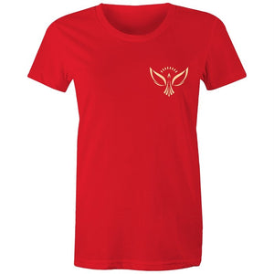Women's Peace Phoenix Pocket T-shirt