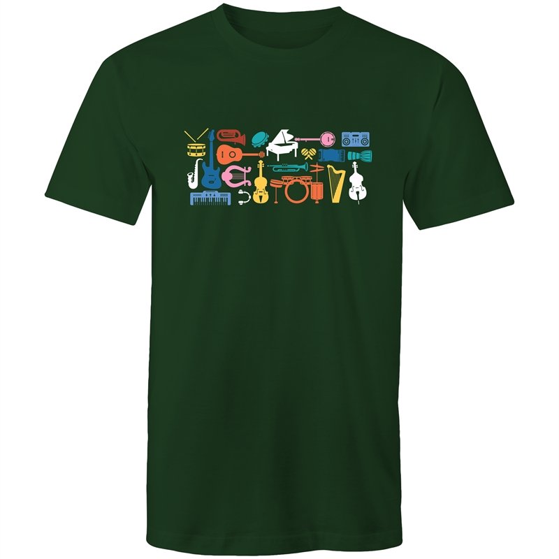 Men's Music Instrument Set T-shirt