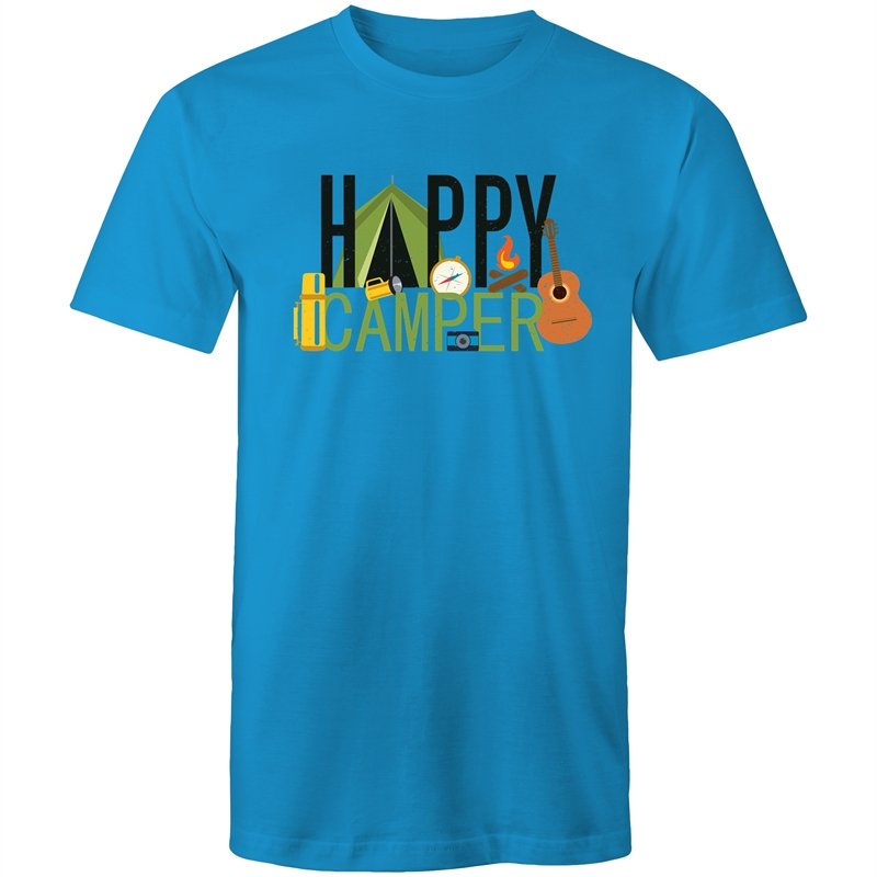 Men's Happy Camper Camping T-shirt