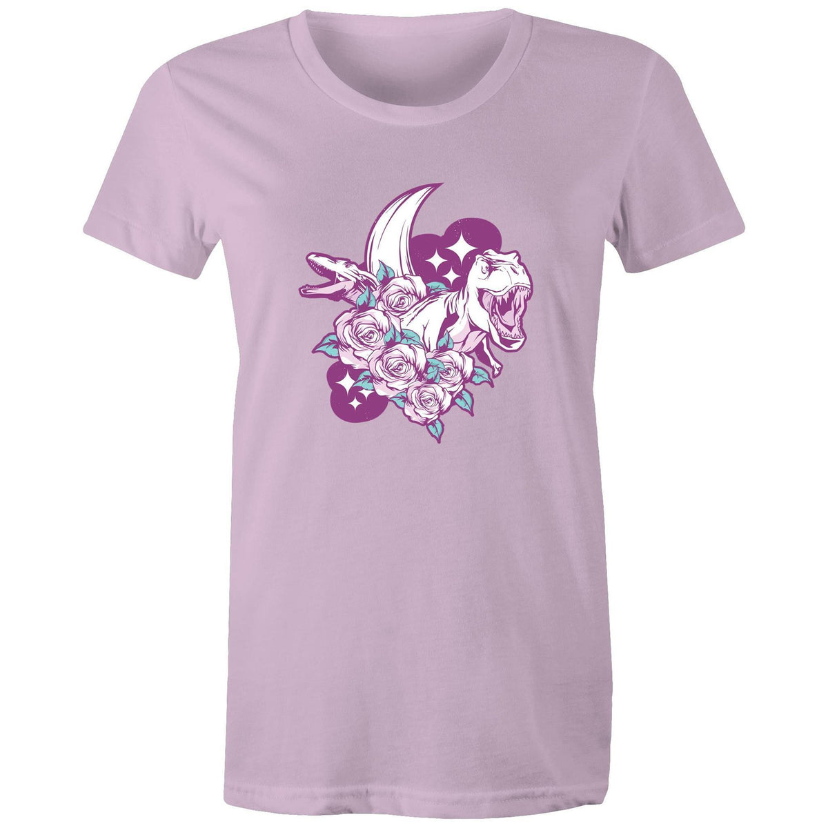 Women's Floral Dinosaurs T-shirt