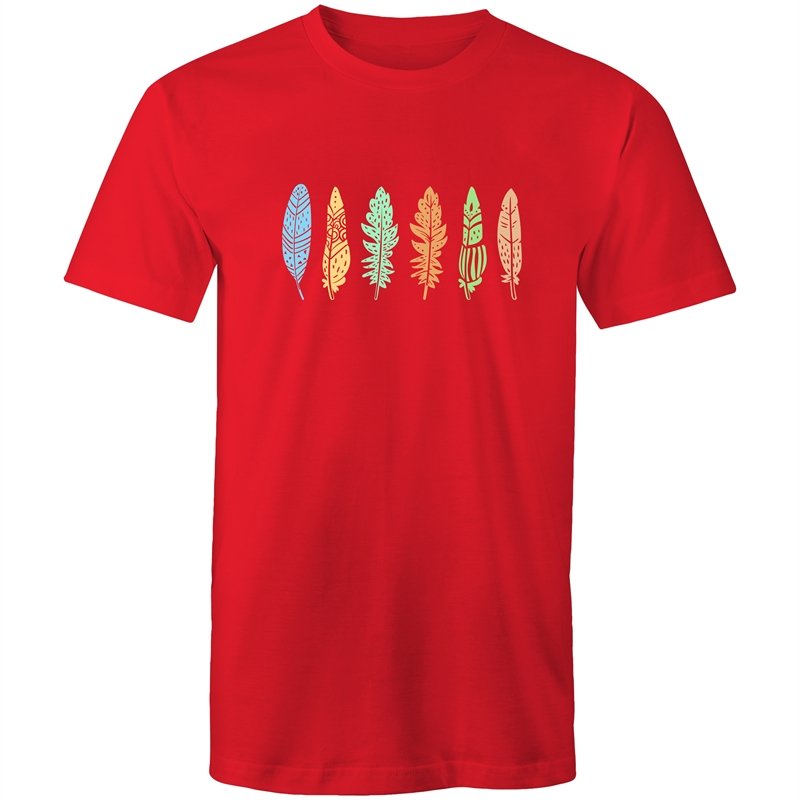 Men's Feather Print T-shirt