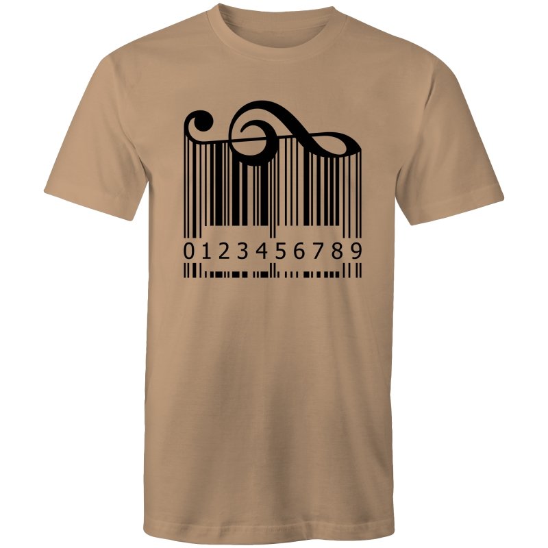 Men's Musical Barcode T-shirt