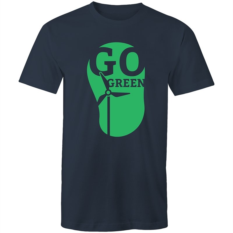 Men's Go Green Environmental T-shirt