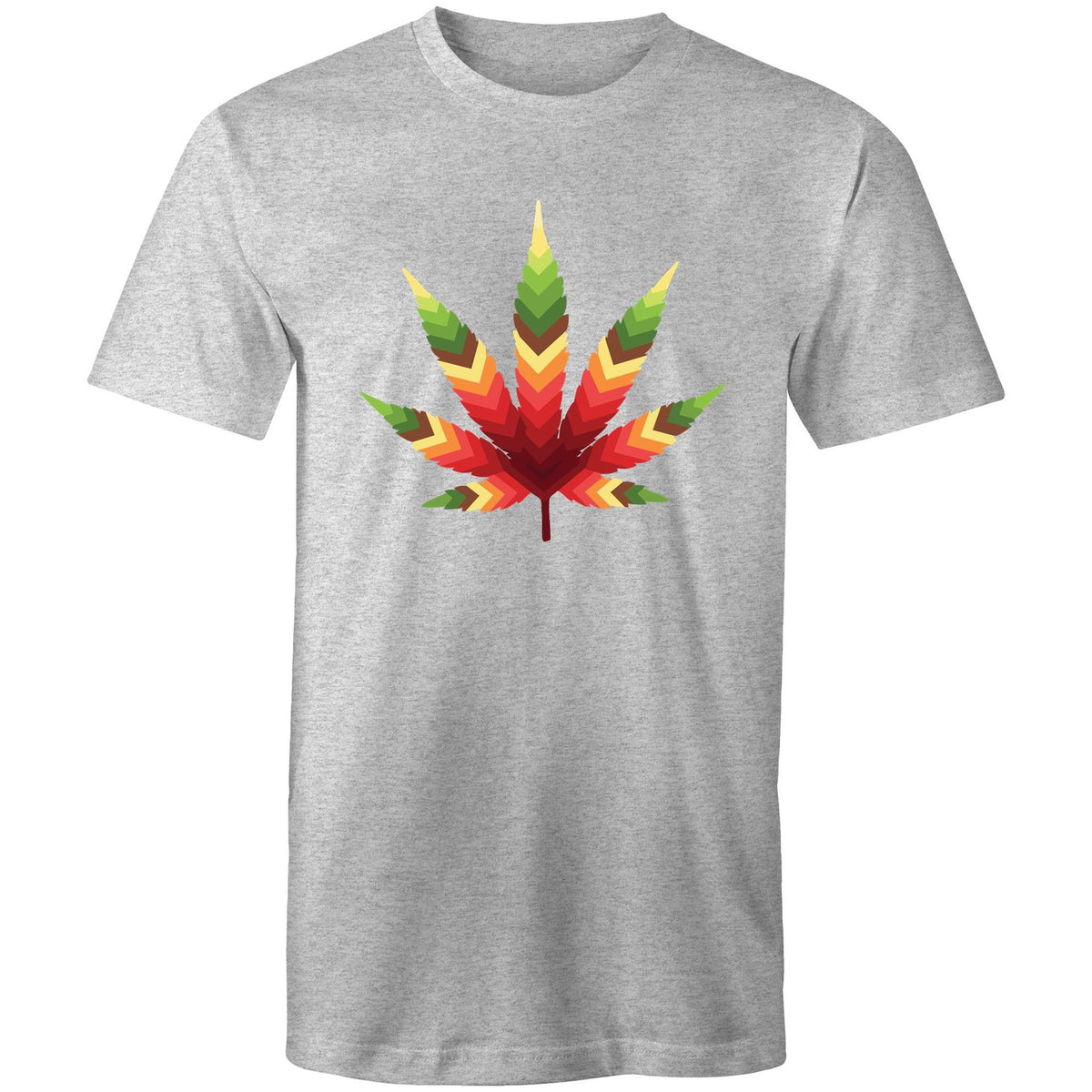 Men's Cannabis Leaf Art T-shirt