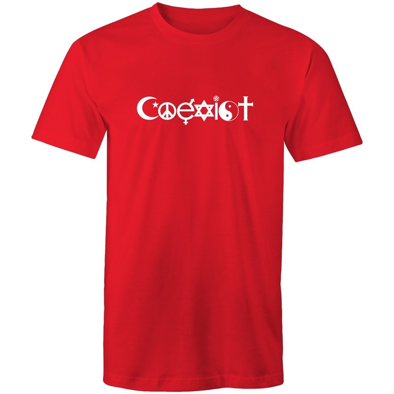 Men's Coexist Lettering T-shirt