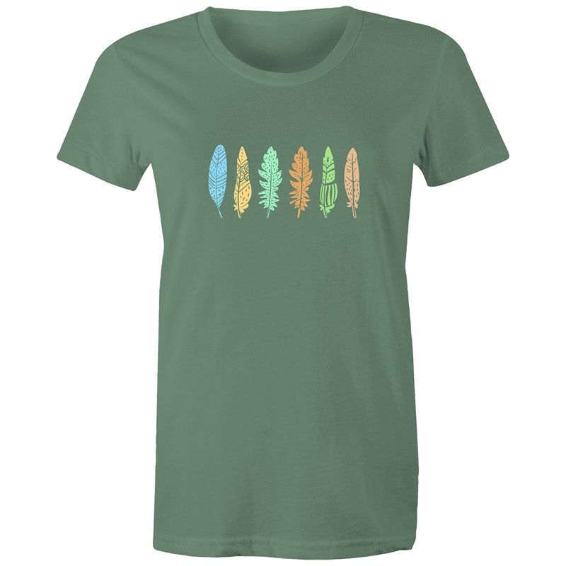 Women's Feather Print T-shirt