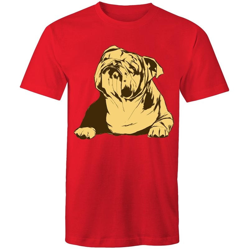 Men's Abstract Bulldog T-shirt