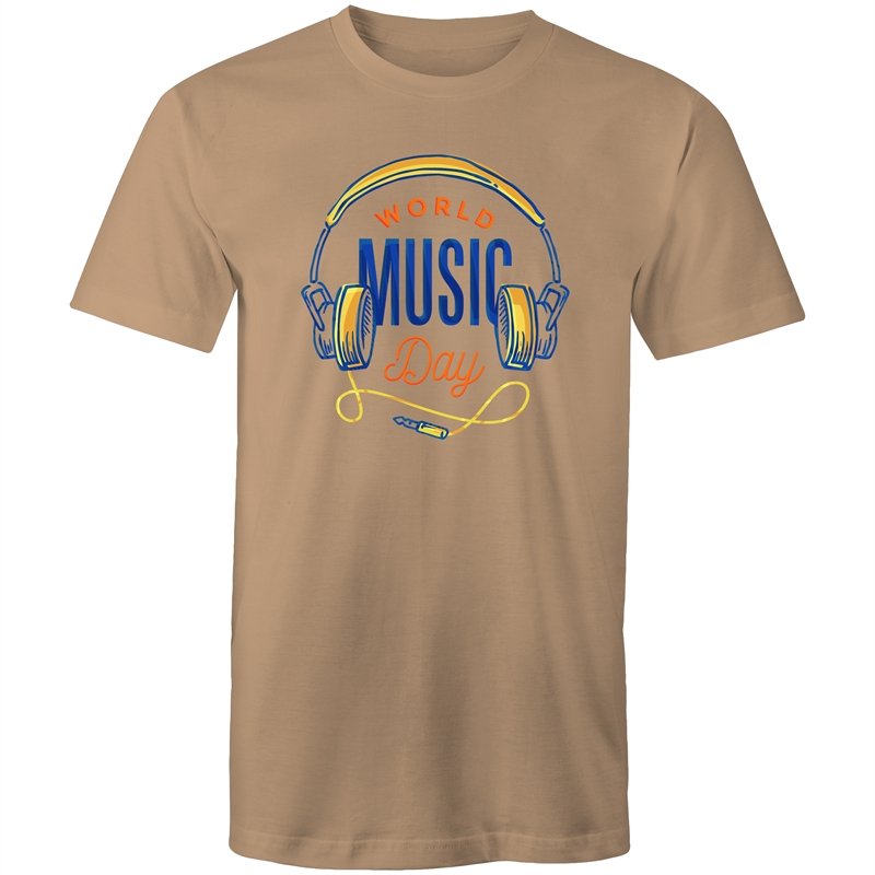 Men's World Music Day T-shirt