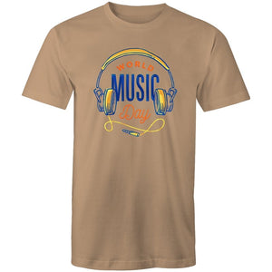 Men's World Music Day T-shirt