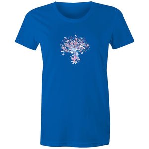 Women's Tree Of Life Watercolour T-shirt