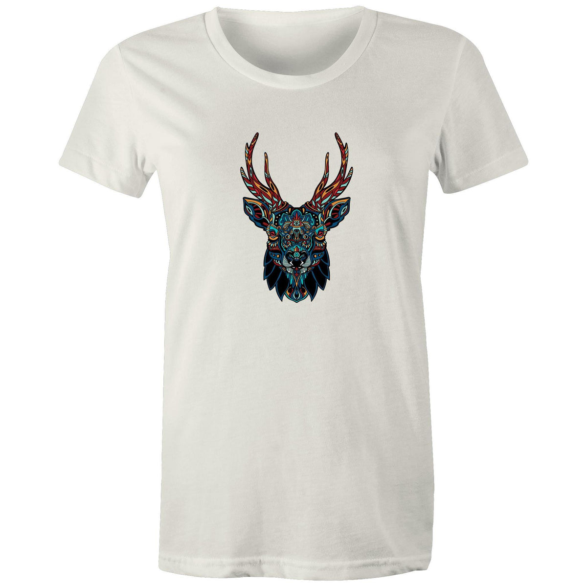 Women's Mandala Moose T-shirt