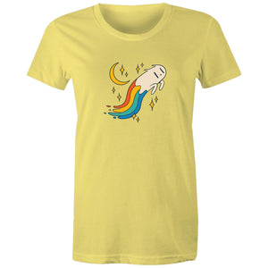 Women's Rainbow Cat T-shirt