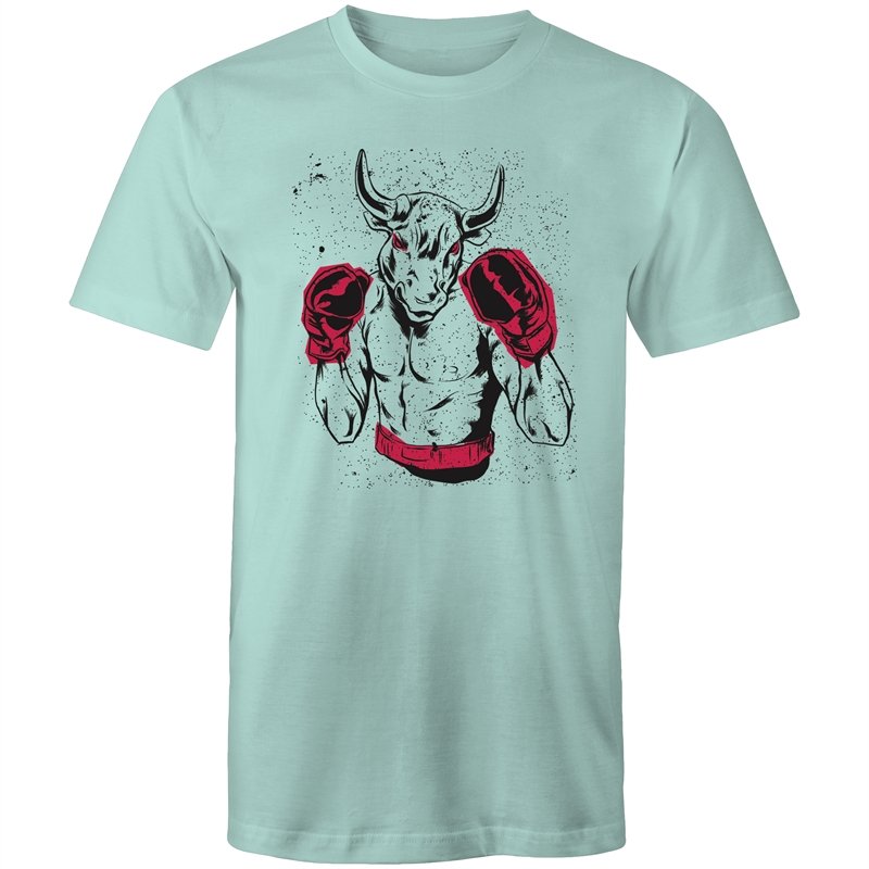 Men's Boxing Bull Art T-shirt