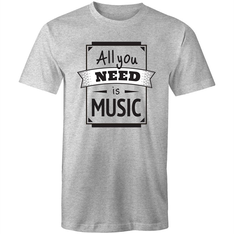 Men's All You Need Is Music T-shirt