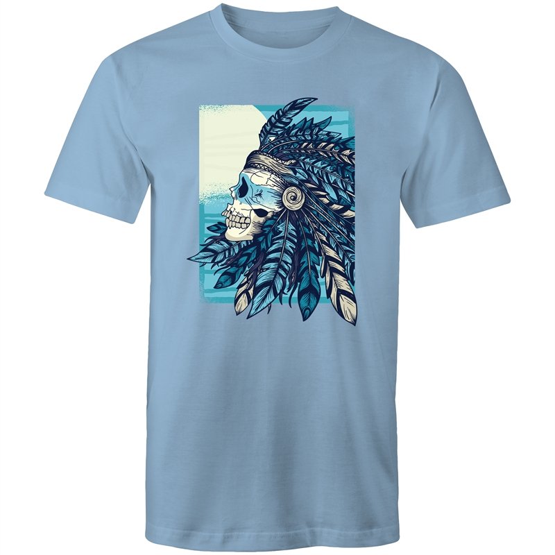 Men's Native American Skull T-shirt