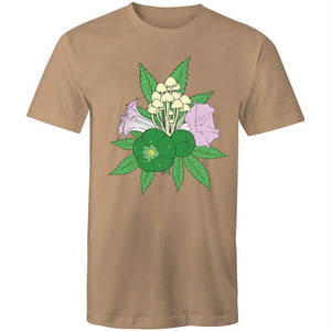 Men's Psychedelic Plants T-shirt