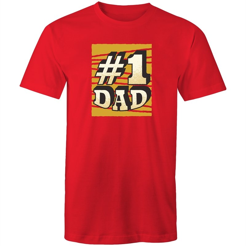 Men's #1 Dad T-shirt