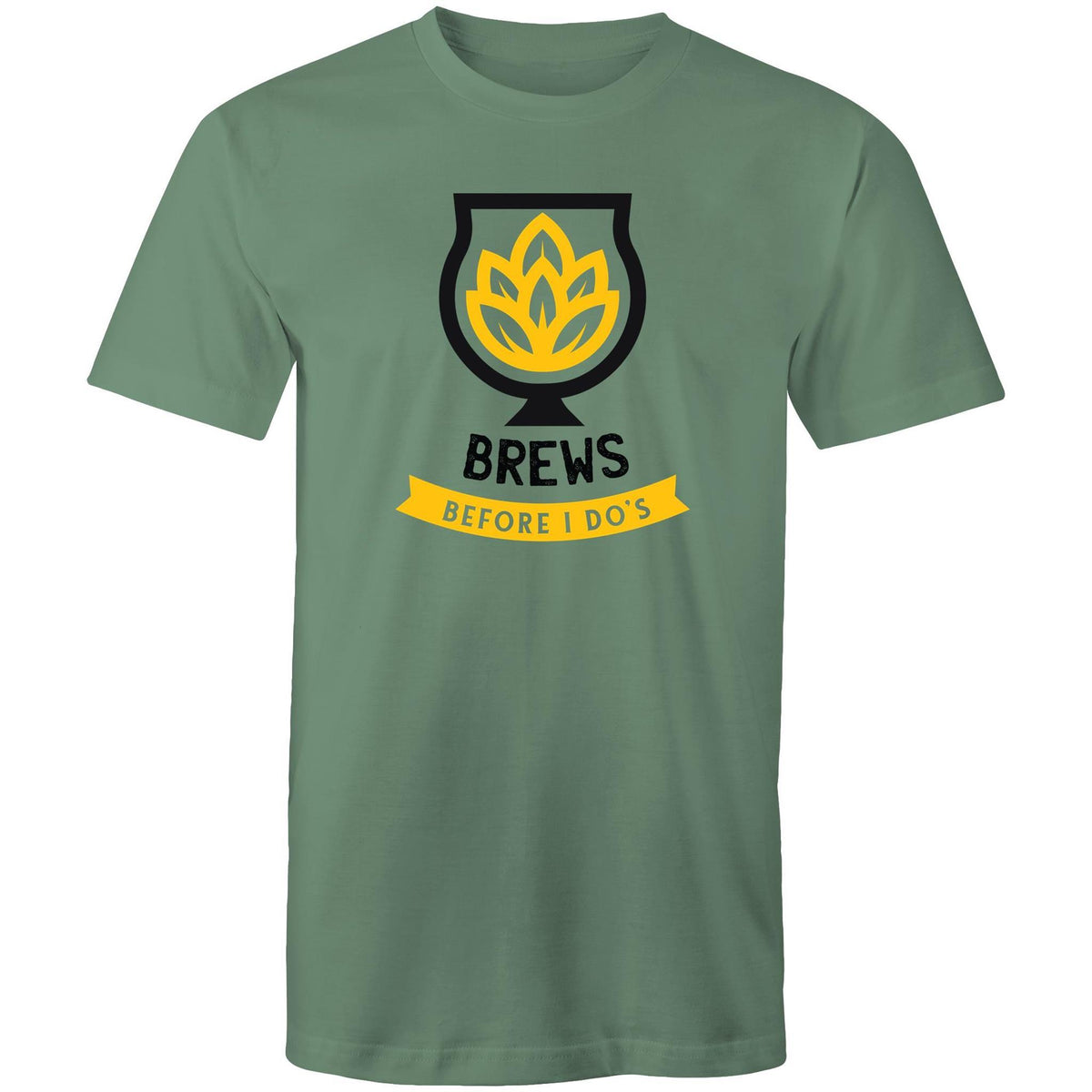 Men's 'Brews Before I Do's' Funny Beer T-shirt