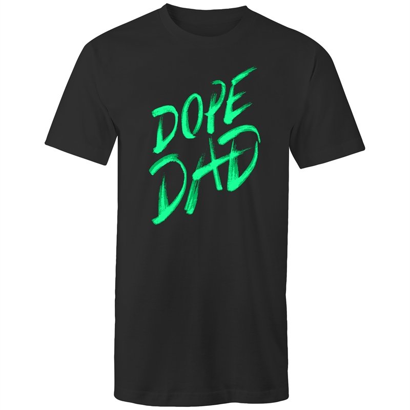 Men's Dope Dad Long Styled T-shirt