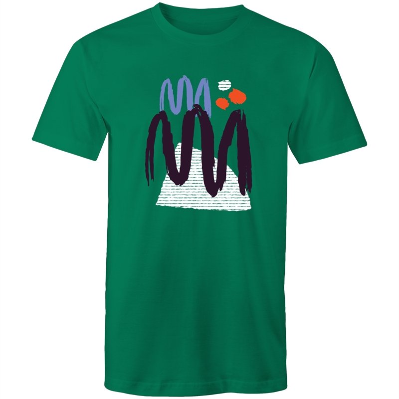 Men's Abstract Chest T-shirt