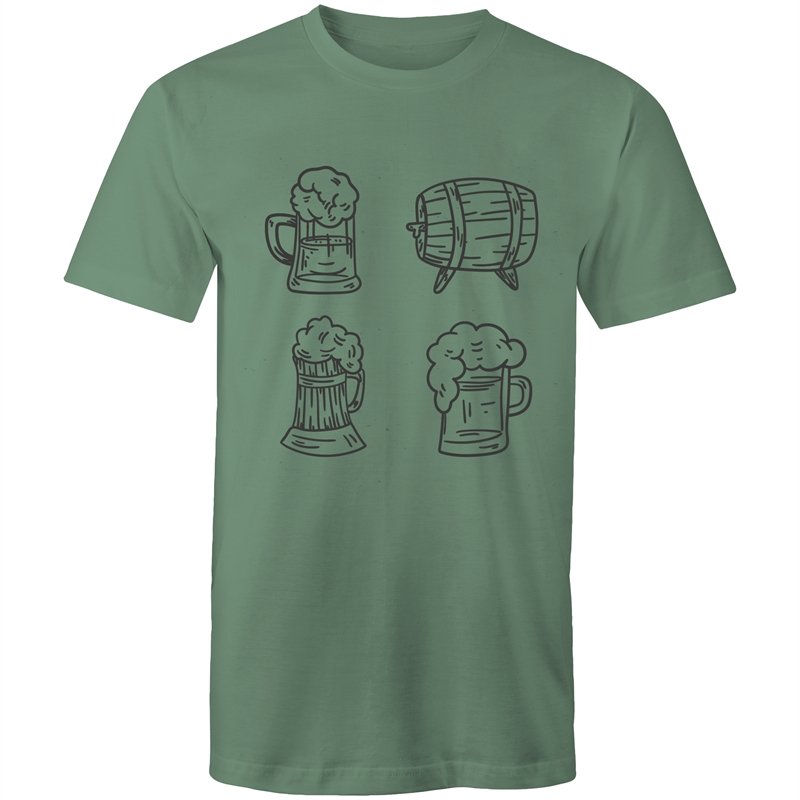 Men's German Beer Elements T-shirt