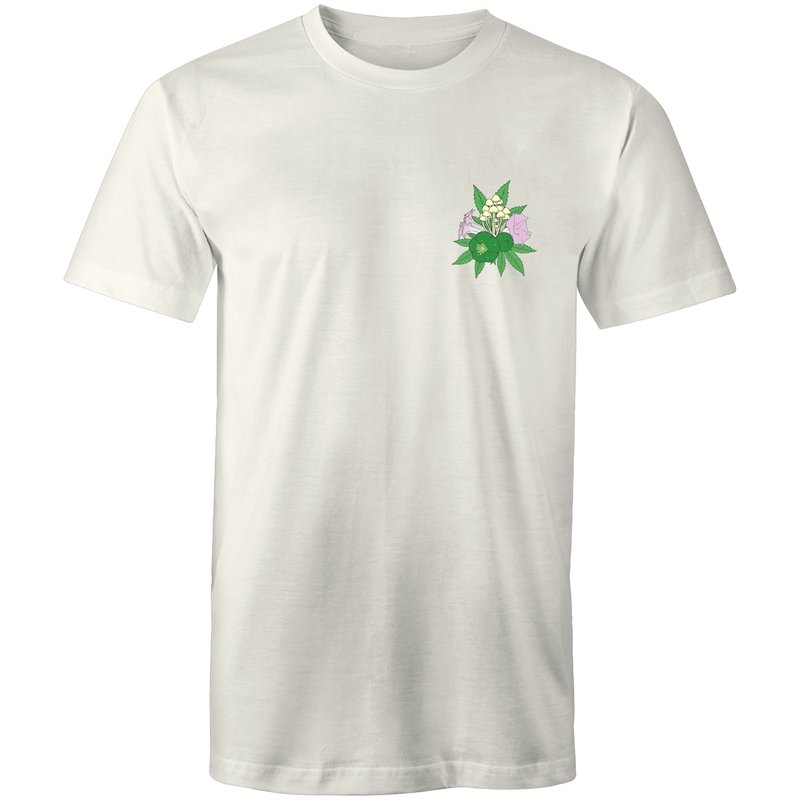 Men's Psychedelic Plant Pocket T-shirt