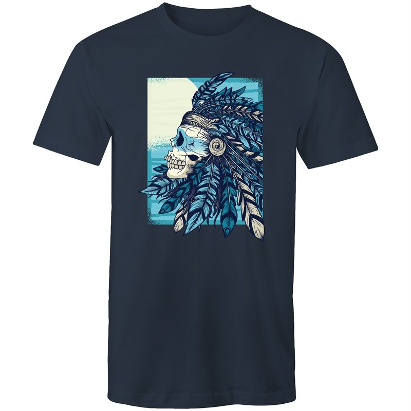 Men's Native American Skull T-shirt
