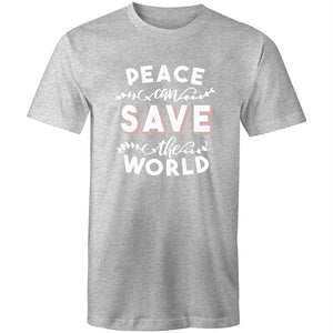 Men's Peace Can Save The World T-shirt
