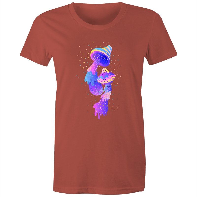 Women's Psychedelic Mushroom T-shirt