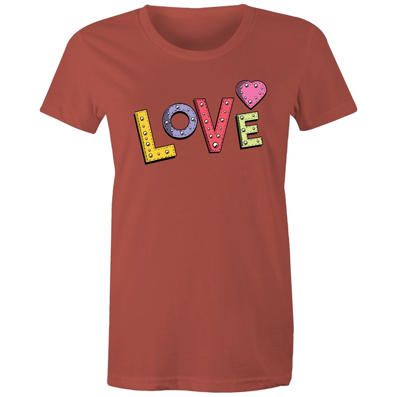 Women's Love Sign T-shirt