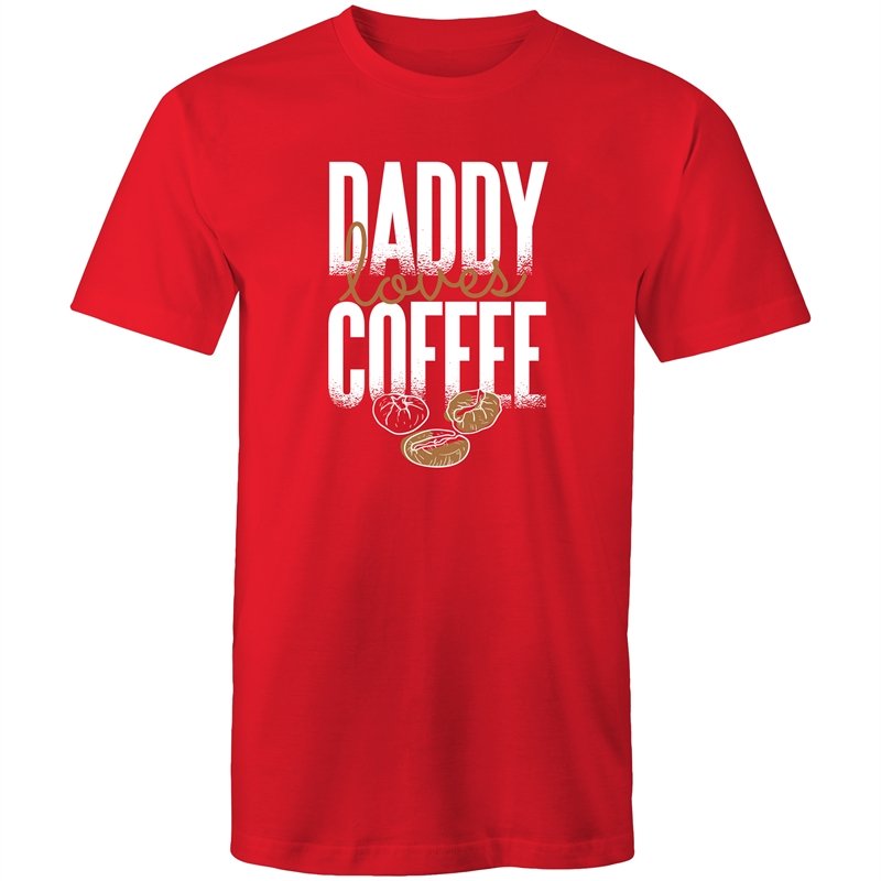 Men's Daddy Loves Coffee T-shirt