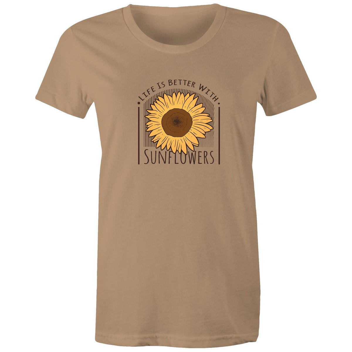 Women's Life Is Better With Sunflowers T-shirt