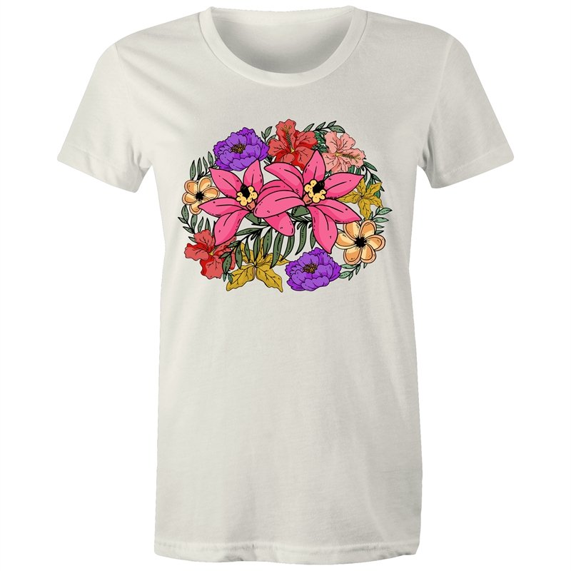 Women's Floral Flower T-shirt